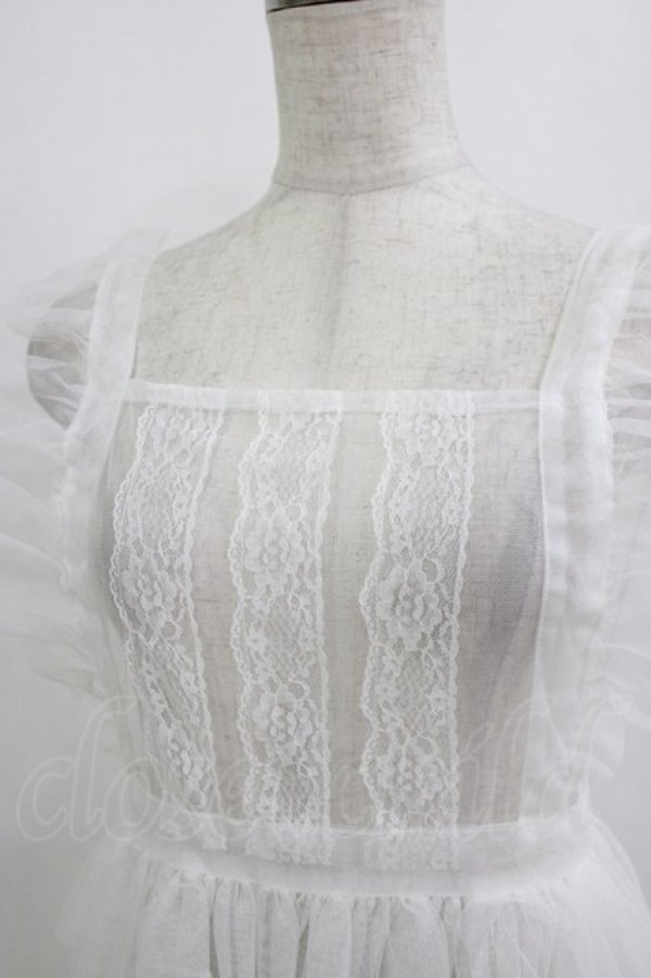 画像4: FLC / 星名桜子 hsチュールエプロンジャンスカ S オフ H-26-01-13-044-LO-OP-NS-ZH (4)