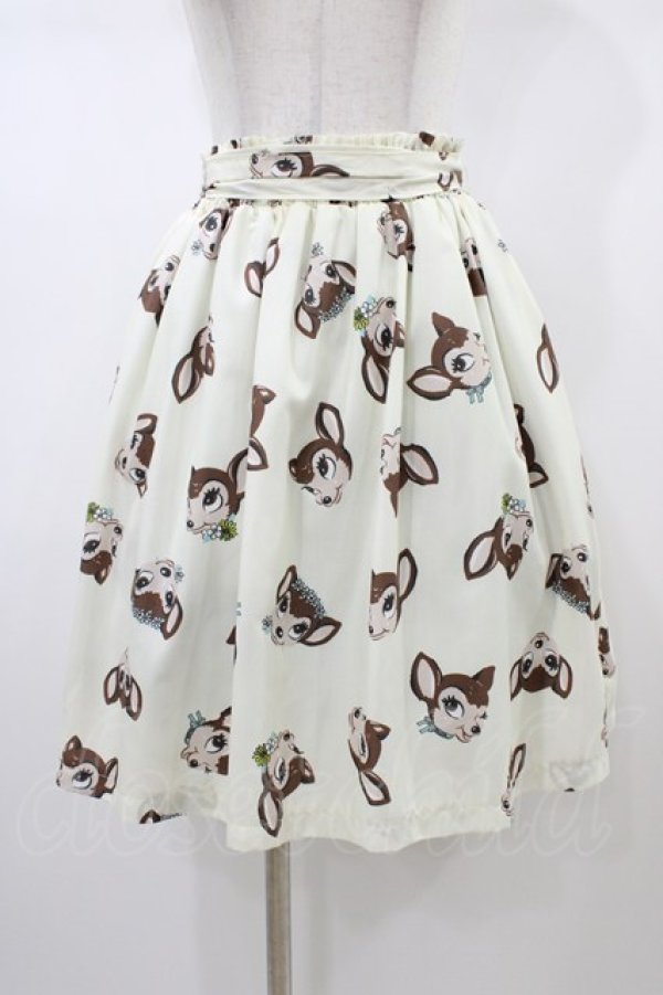 画像1: MILK / Bichetteスカート  クリーム H-26-01-13-1029-ML-SK-KB-ZH (1)