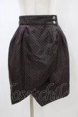 画像1: MILK / Tulipリバーシブルスカート  ブラック H-26-01-13-1033-ML-SK-KB-ZH (1)