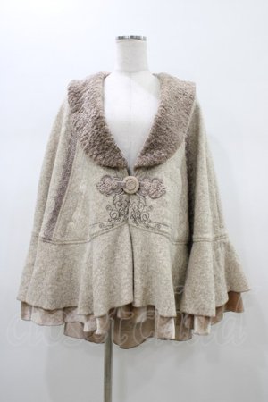 画像: Rozen Kavalier / ケープマント  ベージュ H-26-01-13-1039-OO-JA-KB-ZH