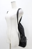 画像2: Candy Stripper / CND KNAP SACK  ブラック H-26-01-13-1006-PU-BG-KB-ZH (2)