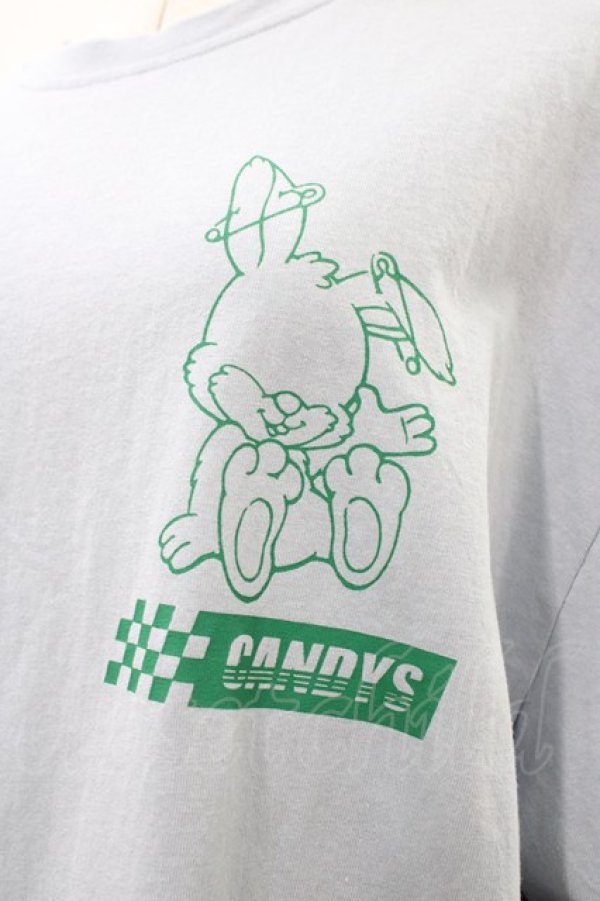 画像3: Candy Stripper / CANDY BUNNY L/S TEE  ブルー H-26-01-13-1043-PU-TO-KB-ZH (3)