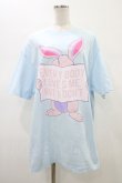 画像1: MILKBOY / HATE BUNNY　TEE  ブルー H-26-01-13-1044-MB-TS-KB-ZH (1)