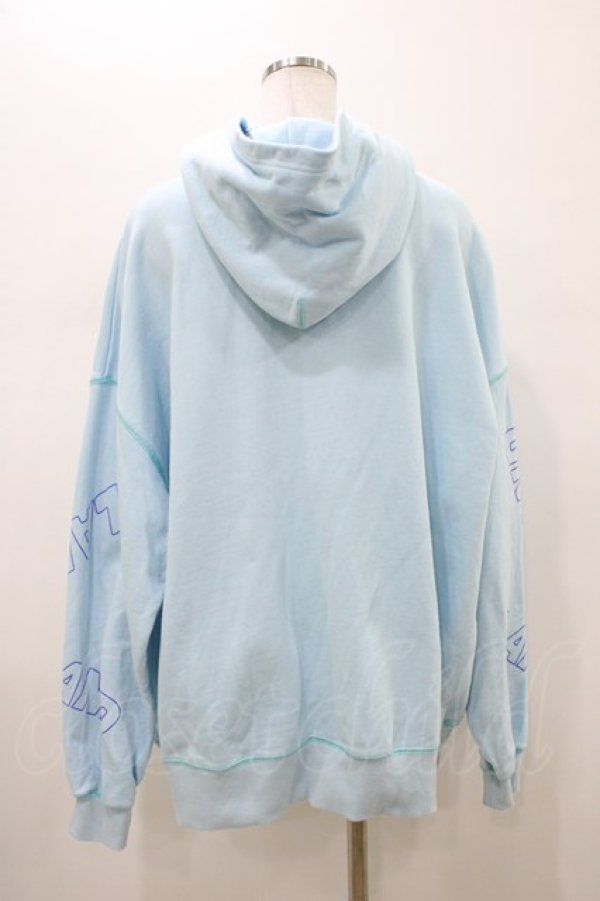 画像2: LAND by MILK BOY / LAND GUMMIES HOODIE  サックス H-26-01-13-1045-0-TO-KB-ZH (2)