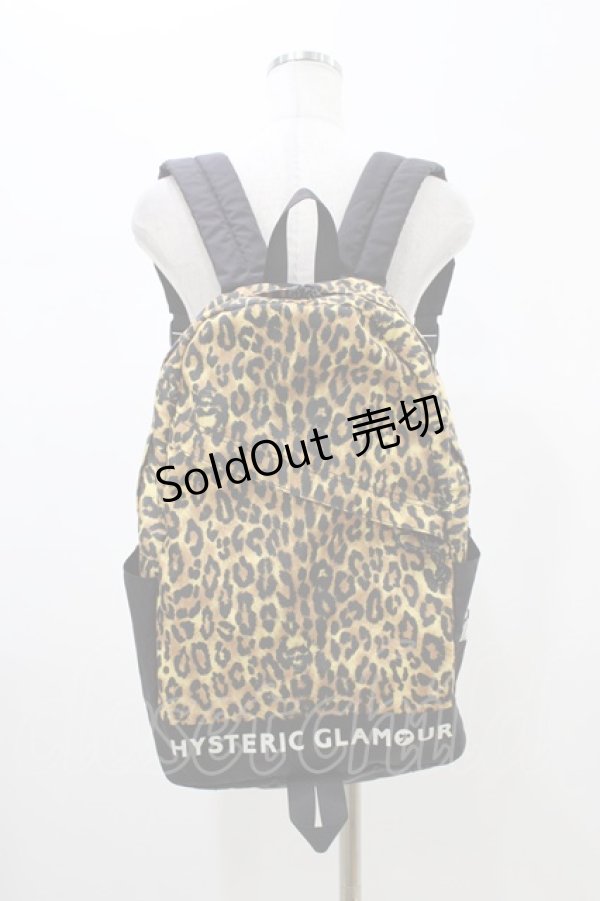 画像1: HYSTERIC GLAMOUR / レオパードバックパック  ブラウン H-26-01-13-1007-PU-BG-KB-ZH (1)