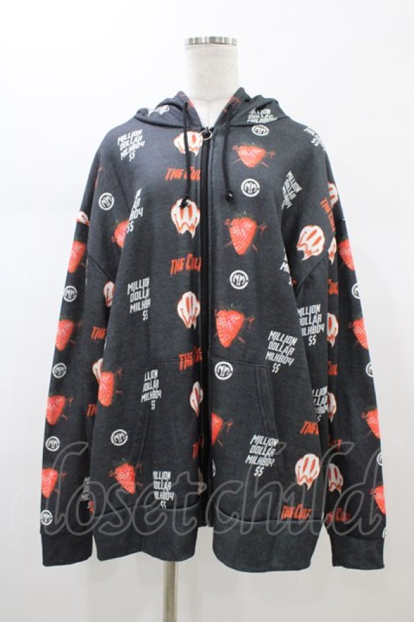 画像1: MILKBOY / MDM The Cult HOODIES  ブラック H-26-01-13-1047-MB-TO-KB-ZH (1)