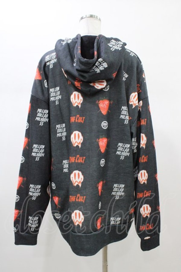 画像2: MILKBOY / MDM The Cult HOODIES  ブラック H-26-01-13-1047-MB-TO-KB-ZH (2)