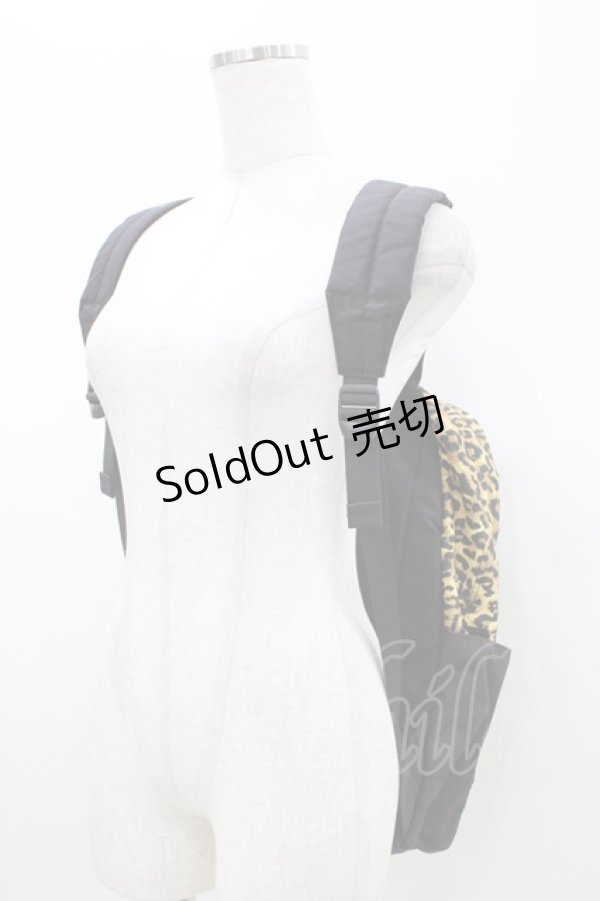 画像2: HYSTERIC GLAMOUR / レオパードバックパック  ブラウン H-26-01-13-1007-PU-BG-KB-ZH (2)