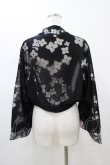 画像2: gouk / オパールマーガレットボレロ  黒 H-26-01-13-1051-GO-TO-KB-ZH (2)