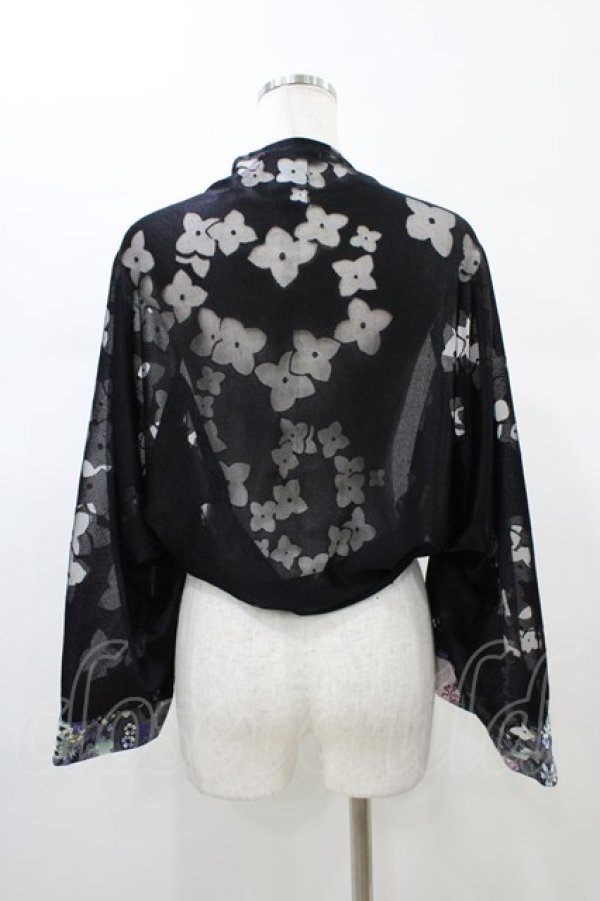 画像2: gouk / オパールマーガレットボレロ  黒 H-26-01-13-1051-GO-TO-KB-ZH (2)