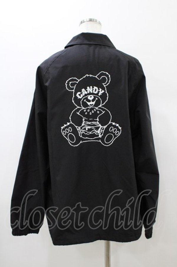 画像2: Candy Stripper / FREAK OUT COACH JACKET  ブラック H-26-01-13-1052-PU-JA-KB-ZH (2)