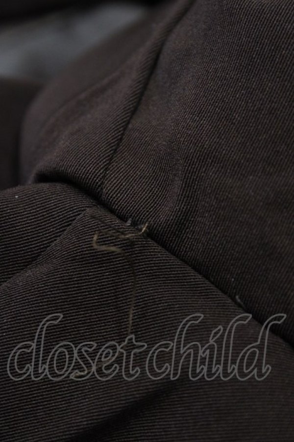 画像3: MARBLE / パイピング飾りエンブレムショートジャケット  ブラウン H-26-01-13-1056-GO-JA-KB-ZH (3)