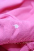 画像4: AVENCHUMU / Studs logo high neck tops  PINK(濃ピンク) H-26-01-13-1059-LO-TO-KB-ZH (4)