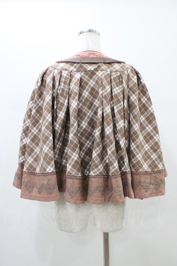 画像2: OZZ ANGELO / ローズハンティングケープ付きベスト  ピンク H-26-01-13-1014-OO-TO-KB-ZH (2)