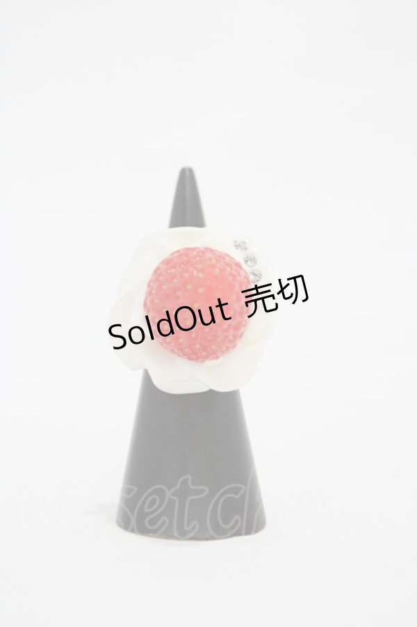 画像1: Q-pot. / Fresh Straeberryリング   H-26-01-13-1003-QP-AC-KB-ZH (1)