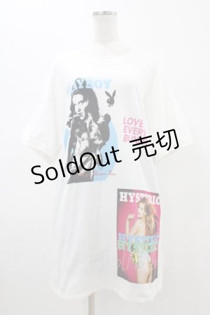 画像: HYSTERIC GLAMOUR / PB＃REMIX 01ワンピース  ホワイト H-26-01-13-1026-PU-OP-KB-ZH