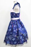画像2: Angelic Pretty / Neon Star Dinerジャンパースカート Free ネイビー H-26-01-13-001-AP-OP-NS-ZH (2)