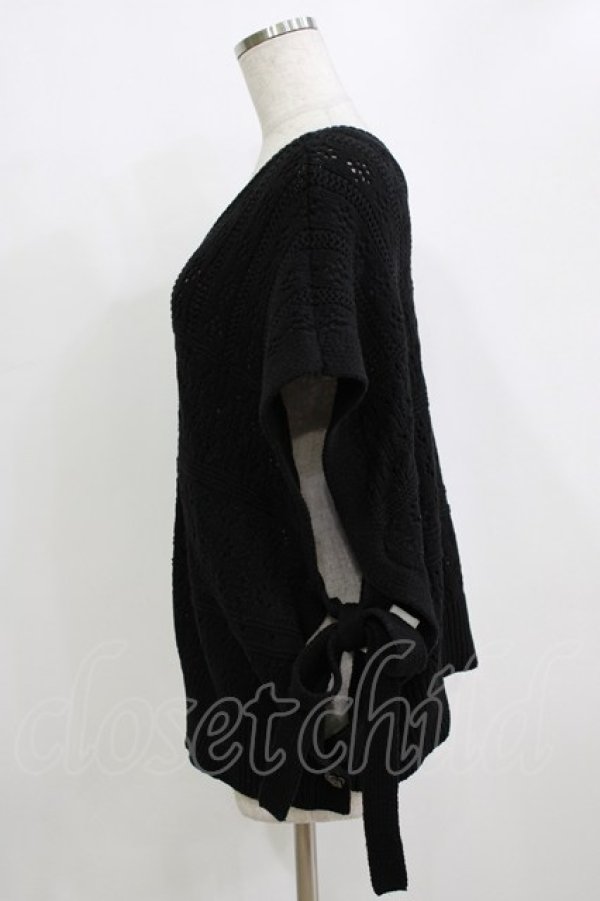 画像2: DearMyLoveRose / 2WAY透かし柄ボレロ M~L  H-26-01-13-055-EL-TO-NS-ZH (2)