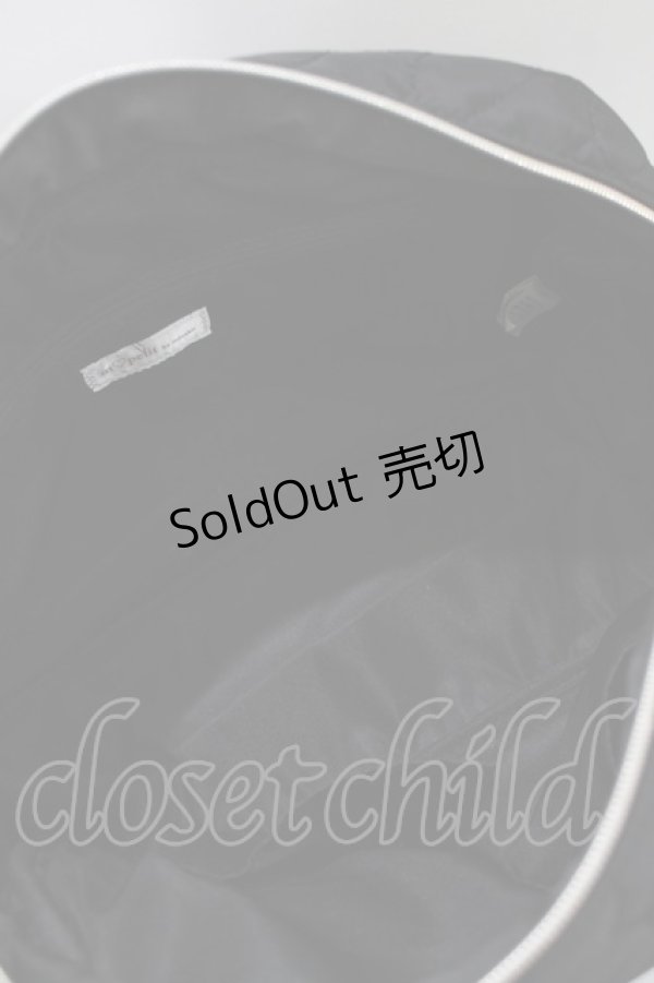 画像3: m petit by misako / AM*ハートキルティングB  ブラック H-26-01-13-059-LO-BG-NS-ZH (3)