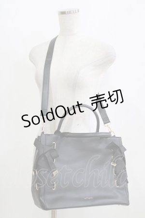 画像: m petit by misako / AMレースアップ2WAY  ブラック H-26-01-13-061-LO-BG-NS-ZH