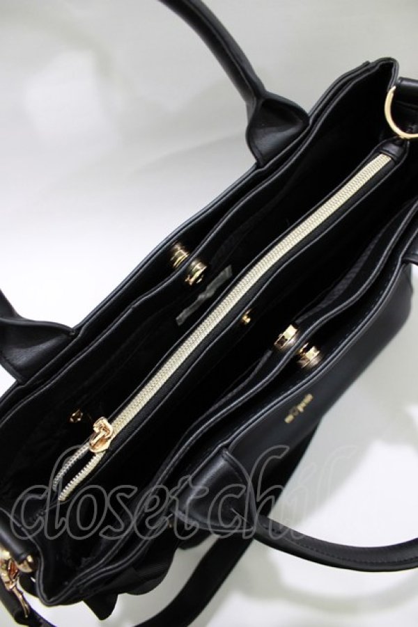 画像2: m petit by misako / AMレースアップ2WAY  ブラック H-26-01-13-061-LO-BG-NS-ZH (2)