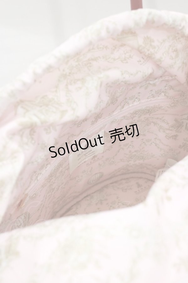 画像2: m petit by misako / NINA'Sコラボ リボンファーバッグ  レッド H-26-01-13-062-LO-BG-NS-ZH (2)