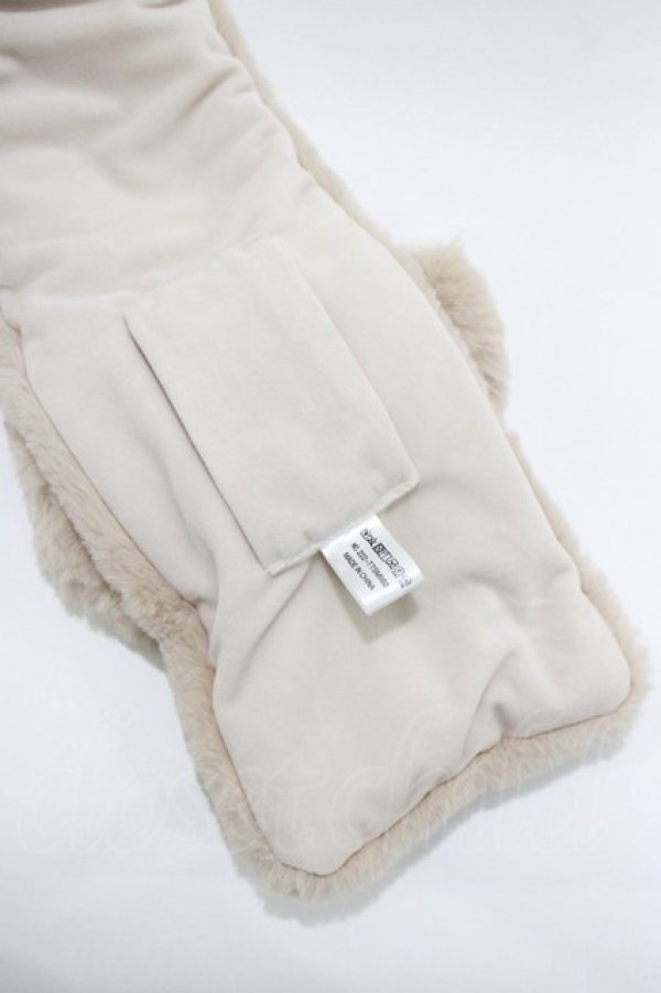 画像2: m petit by misako / リボンツキティペット  ベージュ H-26-01-13-064-LO-ZA-NS-ZH (2)