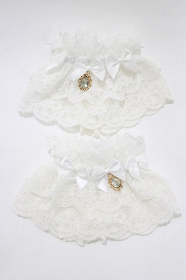 画像1: axes femme Kawaii / トリプルリボンお袖留め  オフ H-26-01-13-065-AX-ZA-NS-ZH (1)