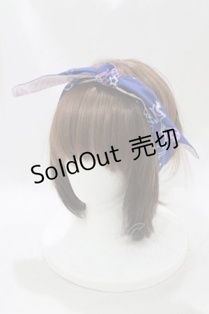 画像: Angelic Pretty / Neon Star Dinerヘアバンド  ネイビー H-26-01-13-079-AP-AC-NS-ZH