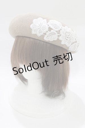 画像: m petit by misako / TT*AMレースサーモベレー  ベージュ H-26-01-13-084-LO-AC-NS-ZH