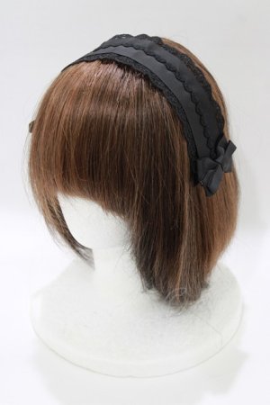 画像: m petit by misako / TT*AMヘッドドレス  ブラック H-26-01-13-090-LO-AC-NS-ZH