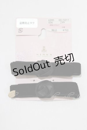 画像: m petit by misako / AM*NI2Pクリップ　ヘアクリップ  ブラック H-26-01-13-091-LO-AC-NS-ZH