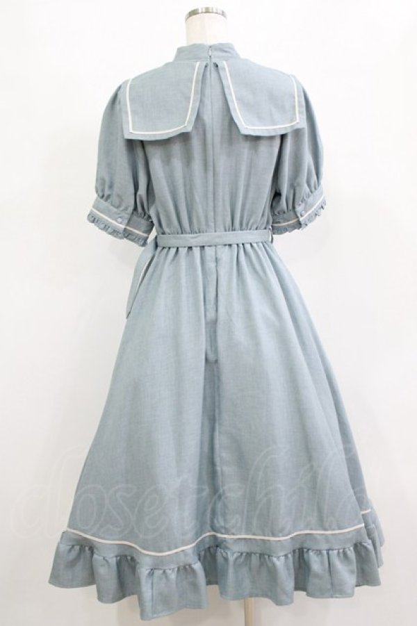 画像3: Kurumi Collaboration / マリンアカデミアワンピース L ブルー H-26-01-13-019-GO-OP-NS-ZH (3)