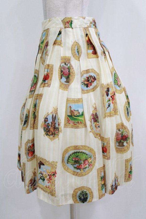 画像2: Jane Marple / ヴィクトリアンフレームスカート  オフ H-26-01-14-024-JM-SK-KB-ZH (2)