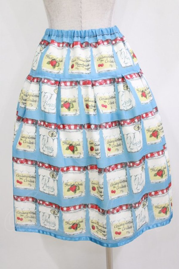 画像3: Emily Temple cute / 復刻JAM瓶スカート  サックス H-26-01-14-030-ET-SK-KB-ZH (3)