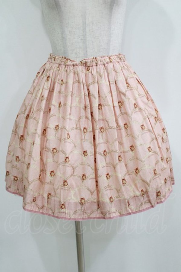 画像1: Jane Marple / gabrielleミニスカート  ピンク H-26-01-14-032-JM-SK-KB-ZH (1)