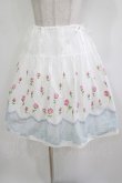 画像1: Emily Temple cute / バラ＆レーススカート  オフ白 H-26-01-14-036-ET-SK-KB-ZH (1)