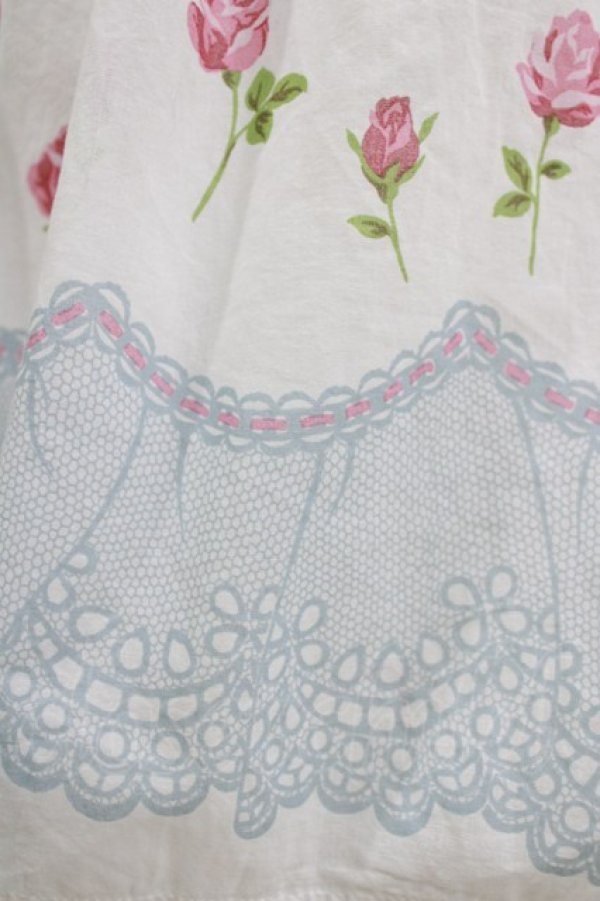 画像4: Emily Temple cute / バラ＆レーススカート  オフ白 H-26-01-14-036-ET-SK-KB-ZH (4)