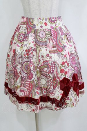 画像: Jane Marple / ワンダーランドスカート  ボルドー H-26-01-14-038-JM-SK-KB-ZH