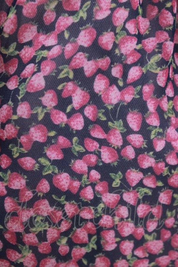 画像4: MILK / ベリーズエプロンスカート  ネイビーローズ H-26-01-14-041-ML-SK-KB-ZH (4)