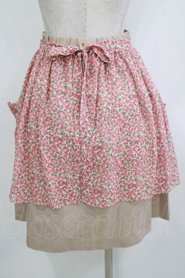 画像3: MILK / ベリーズエプロンスカート  バニラベリー H-26-01-14-042-ML-SK-KB-ZH (3)