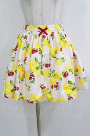 画像: MILK / レモンライムスカート  ピーチピンク H-26-01-14-043-ML-SK-KB-ZH