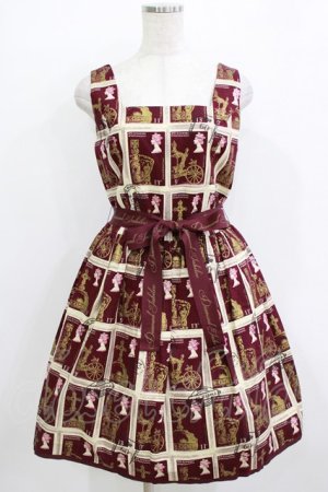 画像: Jane Marple / Royal Stampのスクエアドレス  ボルドー H-26-01-14-004-JM-OP-KB-ZH