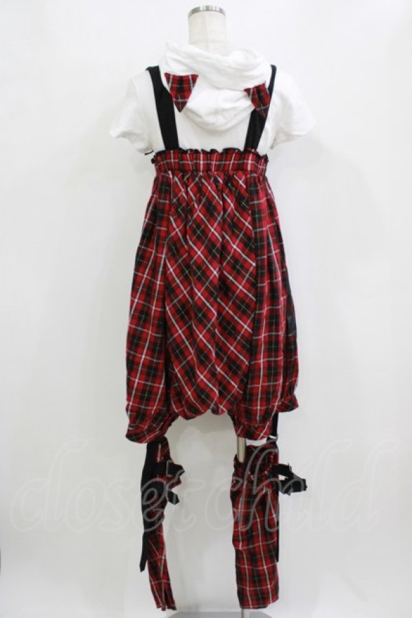 画像3: PUTUMAYO / 鏡音レンコラボSET  赤チェック H-26-01-14-046-PT-PA-KB-ZH (3)