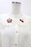 画像3: axes femme Kawaii / クマパフェ刺繍ブラウス M アイボリー H-26-01-14-1049-AX-BL-NS-ZH (3)