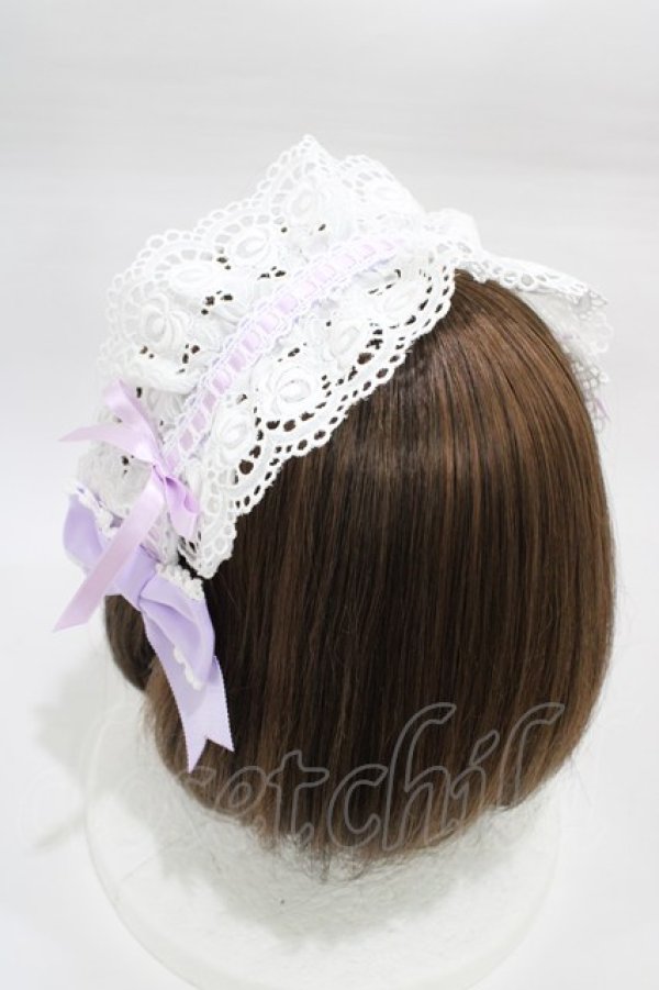 画像2: BABY,THE STARS SHINE BRIGHT / Fallin' Ribbonヘッドドレス  ラベンダー H-26-01-14-1006-BA-AC-NS-ZH (2)