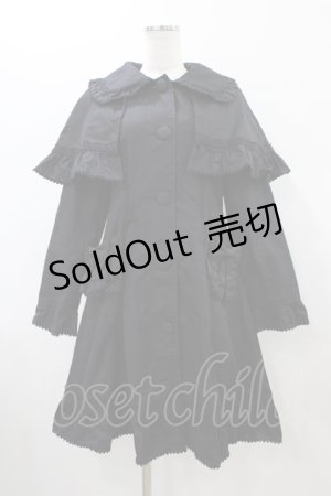 画像: BABY,THE STARS SHINE BRIGHT / フリルミルキーコート Free ブラック H-26-01-14-1059-BA-CO-NS-ZH