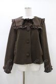 画像1: m petit by misako / AM*セーラーショートコート 3L ブラウン H-26-01-14-1060-LO-CO-NS-ZH (1)