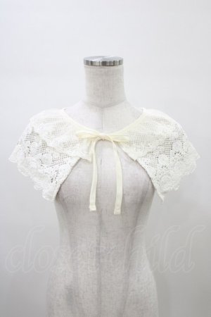 画像: m petit by misako / NINA'Sレースツケエリ  アイボリー H-26-01-14-1009-LO-ZA-NS-ZH