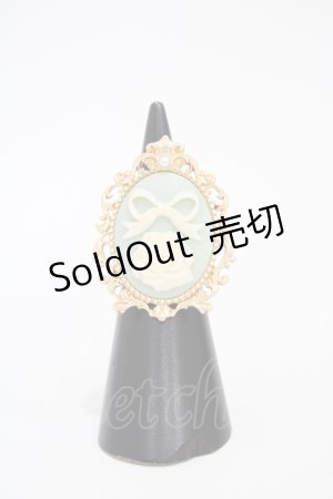 画像: Chalmiere / カメオ風リング Free サックス H-26-01-14-1010-0-AC-NS-ZH